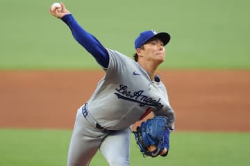 山本由伸が6回2死まで衝撃“ノーヒット投球”　6回無失点で降板…MLBトップ防御率0.90