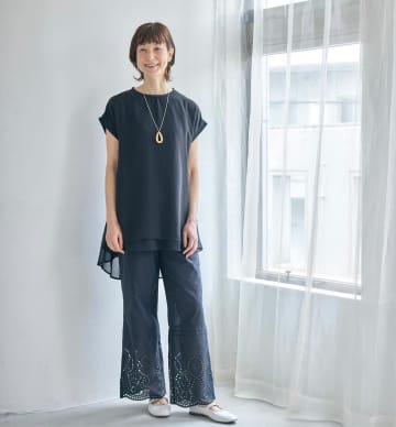 【しまむらの新作】がセンス抜群！ 40・50代のコーデを格上げ♡「春夏パンツ」