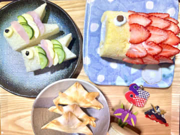 当日でもすぐできる！　かぶと・こいのぼりモチーフがかわいい♡｜火を使わない簡単「こどもの日」レシピをご紹介