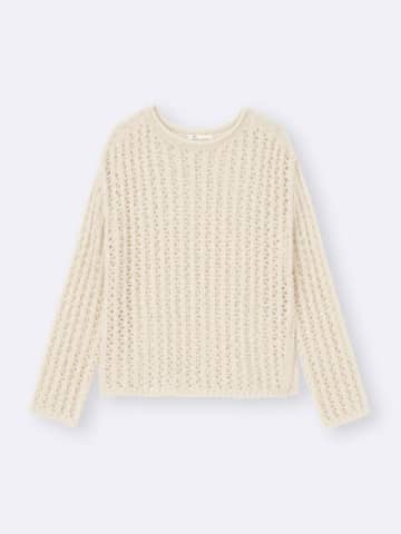 【GU】これ店頭で実物見た瞬間「買い！」でした♡脱力ニットで大人の洒落見え完成！