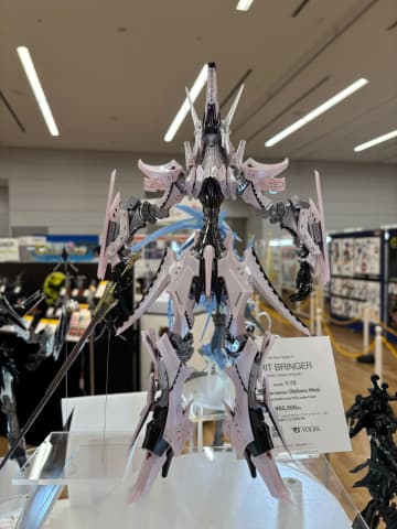 「ファイブスター物語」より「HSGK 1/72 グリット・ブリンガー キュキィ・ザンダ・理津子」の塗装見本が初公開！【#ホビラン32】