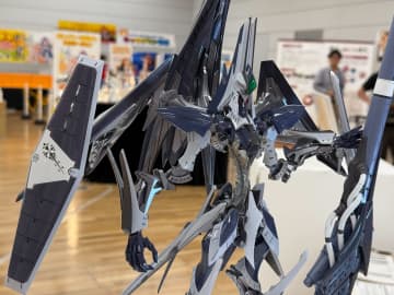 「ファイブスター物語」より「HSGK 1/72 ゲートシオンマーク2 スピード・ブリンガー」が展示【#ホビラン32】
