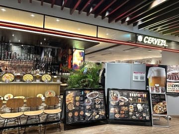 ルクア大阪に｢セルベサ･ジャパン｣開店!本格パエリアとクラフトビール30種が楽しめる新名所