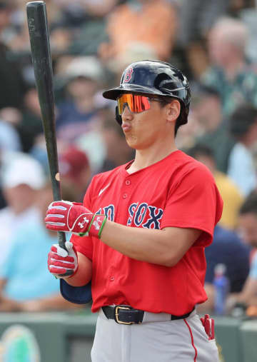 吉田正尚　本拠地ボストンに戻るもＭＲＩ検査の結果待ち