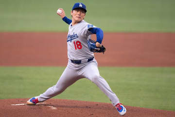 山本由伸が4勝目　6回2死までノーノー…MLBトップ防御率0.90、ド軍は6連勝