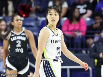 ウィングスでのデビュー戦を飾った山本麻衣、第4Qに出場し3Pヒット…次は古巣との対戦に
