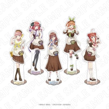 「五等分の花嫁＊」五つ子がチョコレートテーマの衣装姿でグッズ化♪チョコウィッチ缶やアクスタやなど