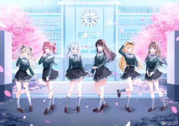 VTuberグループ「ぱらすと！」のデビュー1周年記念グッズが登場！制服衣装の描き下ろしアクスタやSDイラスト缶バッジなどがラインナップ