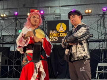 長島☆自演乙☆雄一郎×成田童夢コラボでコミコントーク 大阪コミコンでリングステージ開幕