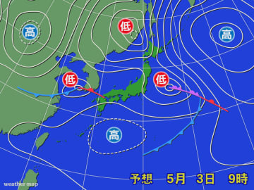 朝と日中の気温差大きい