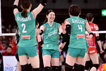 大阪マーヴェラスが完勝！盤石の強さでNEC川崎を撃破しSVリーグ初代女王に決定【バレー】