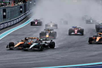 角田は6位に繰り上がり【順位結果】2025年F1第6戦マイアミGPスプリント