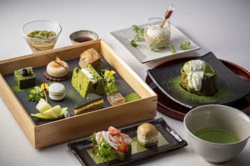 京都東急ホテル、「祇園辻利の抹茶を使ったアフタヌーンティー」を提供　6月30日まで