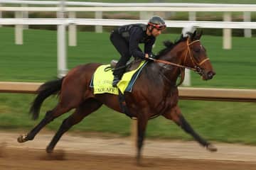 ケンタッキーダービーは日本馬敗れる　ルクソールカフェ、アドマイヤデイトナは後方入線　優勝はソヴリンティ、泥んこ馬場の熱戦制す