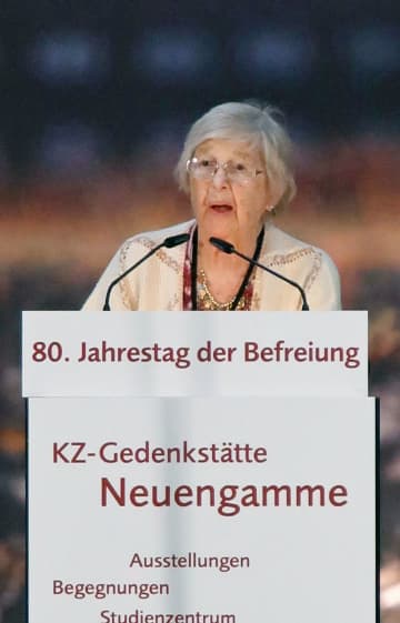 反ユダヤ主義「繰り返すな」　ナチス収容所解放80年の式典で