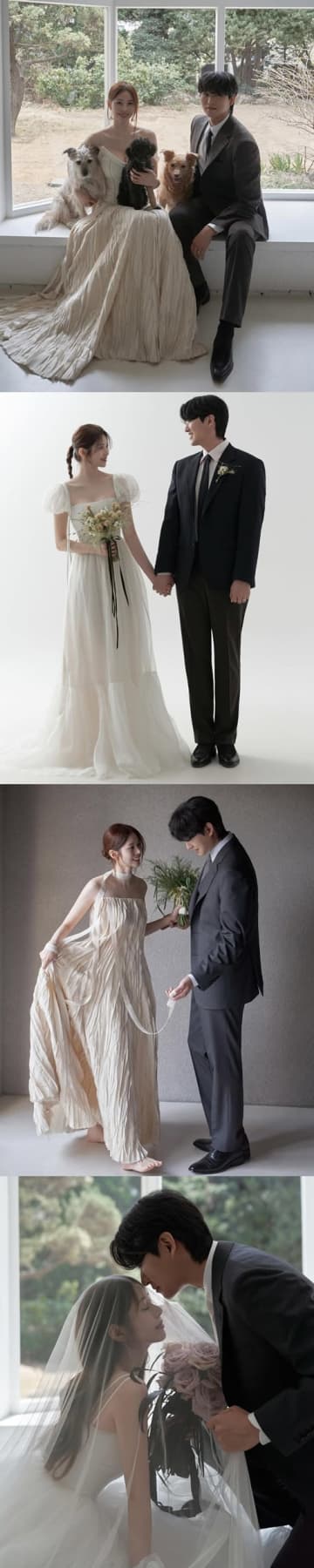 韓国の美女弁護士タレント、婚約者との“甘々ウェディングフォト”公開！【PHOTO】