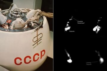 53年前のソ連の金星探査機が5月10日ごろに地球に落下へ–パラシュートが露出？