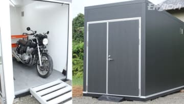 ニュータイプのガレージが登場! これまでラインナップになかった「バイクキャビン」シリーズ〈デイトナ〉