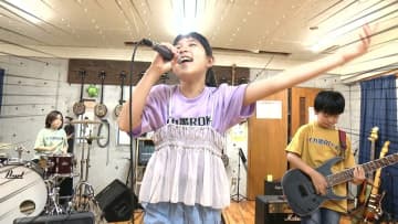 夢は東京ドーム　沖縄で話題の小学生バンド”イカ墨ROCK”