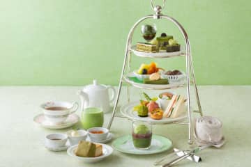 新緑の季節にピッタリの“抹茶”アフタヌーンティー登場「横浜ベイホテル東急」より