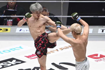 【RIZIN】平本蓮の弟・丈、約1年半ぶり勝利でMMA2勝目　RISE2階級王者を撃破