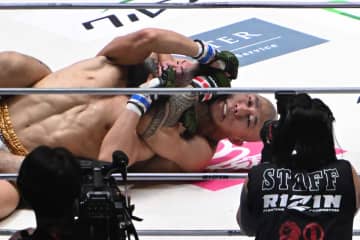 【RIZIN】BD戦士・冨澤大智、山本アーセンに一本負け　リアネイキッドチョークにたまらずタップ