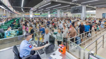 マカオ、労働節GW3日目のインバウンド旅客数は20.4万人…3日間累計41.4%増の60.2万人