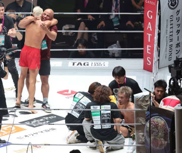 【ＲＩＺＩＮ】太田忍がタックルで〝自爆〟　頭部にダメージ受け初参戦サバテロに敗戦