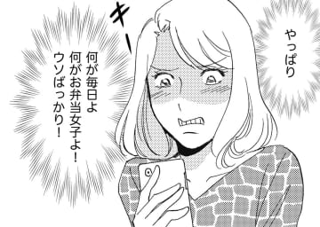 私の手作りお弁当も、撮影されて投稿された！【SNS顔面加工やり過ぎ女＃13】