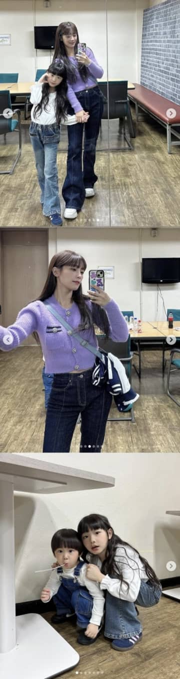 日本でも話題となった「異色K-POPグループ」のメンバーが娘を公開「将来のセンター候補だ」