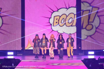 UN1CON、＜Rakuten GirlsAward 2025 S/S＞で堂々パフォーマンス