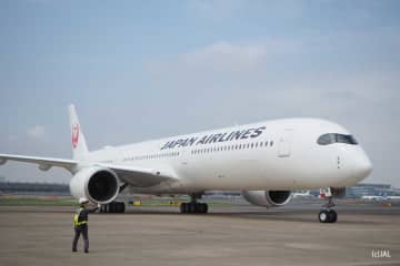 JAL、エアバスA350-1000型機7号機の運航開始　あすパリ行きに投入