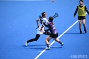 p【ラクロス（女子）】9−９の激戦制せずとも価値ある一戦　慶大、無敗で六大学戦終了/六大学戦最終戦VS立教大学/p