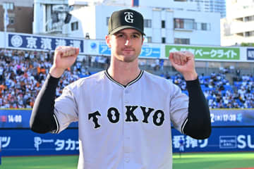 【巨人】阿部監督が今季初勝利のグリフィンを「素晴らしいピッチング」と称賛