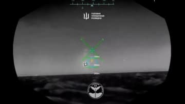 ウクライナ、水上ドローンでロシアの戦闘機破壊と主張　「世界初」