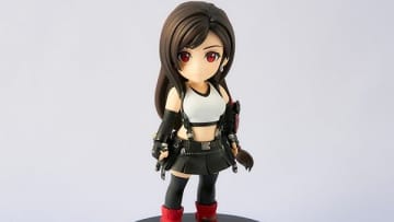 『FF7』ティファはデフォルメされてもプロポーションバッチリ！“興味ないね”ポーズのクラウドなど、全4種で受付中