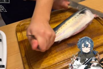 想像の斜め上を行く「板前VTuber」が話題に　リアルとバーチャルが融合したコンテンツに6万いいね