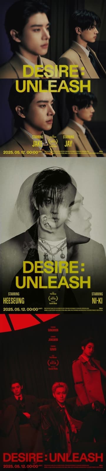 ENHYPEN『DESIRE : UNLEASH』コンセプトシネマポスター公開！