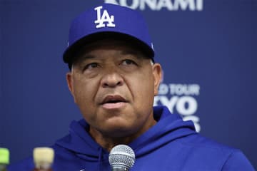 ロバーツ監督 8号含む猛打賞の大谷翔平に「本来の姿を取り戻してきている。本当にいい状態」