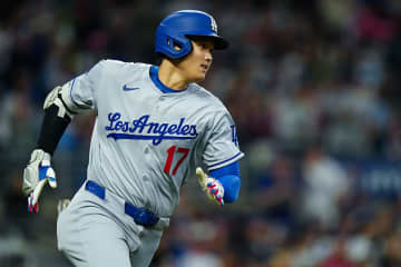 ドジャース、接戦敗れて7連勝ストップ　大谷翔平はわずかに2戦連発届かずも、弾丸二塁打で2戦連続安打