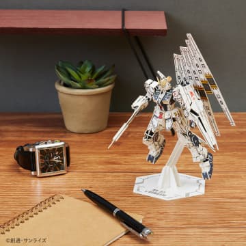 紙製立体パズル「si-gu-mi」、「νガンダム」・「ストライクフリーダムガンダム」・「ガンダム・エアリアル」・「ユニコーンガンダム」が登場！