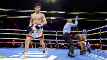 帝拳のホープ中野幹士がラスベガスで5度ダウン奪うTKO勝ち！無傷の13連勝で世界挑戦アピール