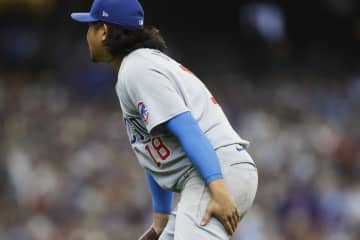 「すごくショック」今永昇太、左ハムストリング負傷で緊急降板「少なくとも１か月は欠場する」地元メディアが苦渋の予想