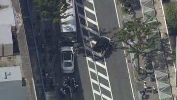 酒気帯び運転の車が周囲の車にぶつかる事故　京急バスなど車8台絡み11人負傷　運転手の30歳男を現行犯逮捕　神奈川・横須賀市