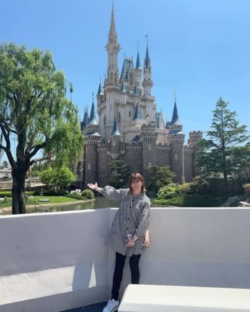 吉田沙保里、久しぶりに訪れたTDLを満喫「混雑もそんなにしてなくて」