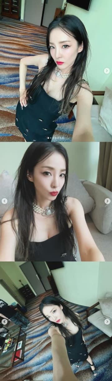 「思い切って全部脱ぐ」から1年…2NE1サンダラ、エレガントでありながら大胆露出を披露