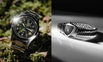 【ハミルトン】ブランドを代表する2つのベストセラー「カーキ フィールド」と「ベンチュラ」にニューモデル投入