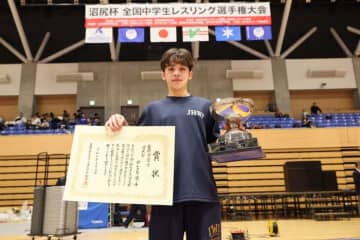 ＜レスリング＞ガレダギ愛千（東京・イランクラブ3年）がV2、全国大会で6大会連続優勝…2025年沼尻杯全国中学生選手権・最終日（男子フリースタイル）