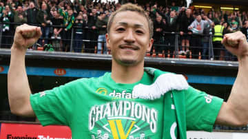 27歳日本代表FW、海外で33ゴールと大暴れしてリーグ年間MVP受賞！「すごいぜ、兄弟」