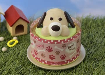 銀座コージーコーナー、ワンちゃんがかわいいシフォンケーキ発売